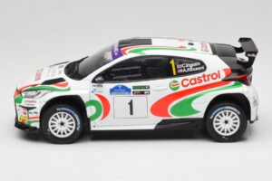 Toyota GR Yaris Rally2 #1 C. Ingram / R. Whittock Voyonic Grampian Forest Rally 2024 IXO 1:18 18RMC213 Metall — Bild 3 von 6