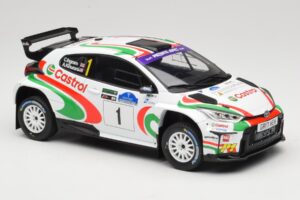 Toyota GR Yaris Rally2 #1 C. Ingram / R. Whittock Voyonic Grampian Forest Rally 2024 IXO 1:18 18RMC213 Metall — Bild 4 von 6