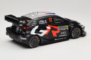 Toyota GR Yaris WRC #17 S. Ogier / V. Landais Rally Monte Carlo Winner 2025 IXO 1:18 18RMC229A Metall — Bild 2 von 6