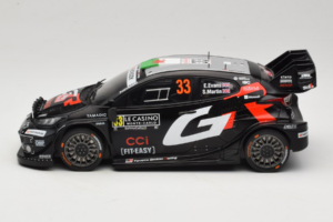 Toyota GR Yaris WRC #33 E. Evans / S. Martin Rally Monte Carlo 2025 IXO 1:18 18RMC229B Metall — Bild 3 von 6