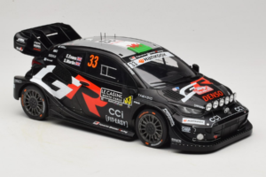 Toyota GR Yaris WRC #33 E. Evans / S. Martin Rally Monte Carlo 2025 IXO 1:18 18RMC229B Metall — Bild 4 von 6