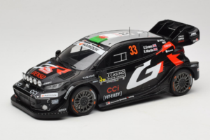 Toyota GR Yaris WRC #33 E. Evans / S. Martin Rally Monte Carlo 2025 IXO 1:18 18RMC229B Metall