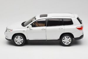 Toyota Highlander XU40 Weiß Paudi Model 1:18 2043612-W1 Metall — Bild 4 von 8