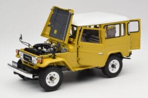 Toyota Land Cruiser FJ40 Senf Gelb Kyosho 1:18 08971Y Metall — Bild 2 von 8