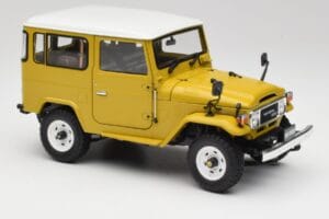 Toyota Land Cruiser FJ40 Senf Gelb Kyosho 1:18 08971Y Metall — Bild 6 von 8