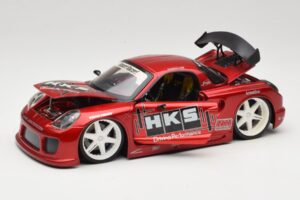 Toyota MR2 Spyder ZZW30 Tuned Rot Jada 1:18 63194 Metall — Bild 2 von 8