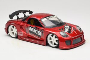 Toyota MR2 Spyder ZZW30 Tuned Rot Jada 1:18 63194 Metall — Bild 6 von 8