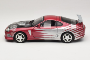 Toyota Supra A80 Fast & Furious Lila Silber ERTL 1:18 33708 Metall — Bild 3 von 6