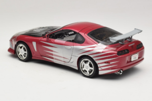 Toyota Supra A80 Fast & Furious Lila Silber ERTL 1:18 33708 Metall — Bild 5 von 6