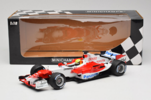 Toyota TF105 #17 R. Schumacher Panasonic Toyota Racing 2005 Minichamps 1:18 100050017 Metall — Bild 7 von 7