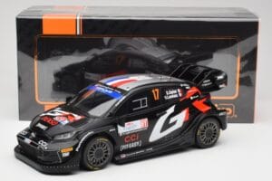Toyota Yaris Rally1 WRC #17 S. Ogier / V. Landais Rally Croatia 2024 IXO 1:18 18RMC202 Metall — Bild 6 von 6