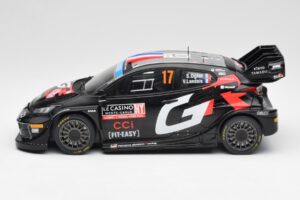 Toyota GR Yaris Rally1 #17 S. Ogier / V. Landais Rally Monte Carlo 2024 IXO 1:18 18RMC196 Metall — Bild 3 von 6
