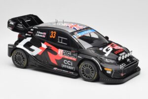 Toyota Yaris Rally1 WRC #33 E. Evans / S. Martin Rally Monte Carlo Night Version 2024 IXO 1:18 18RMC197 Metall — Bild 4 von 6