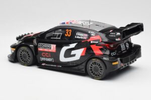 Toyota Yaris Rally1 WRC #33 E. Evans / S. Martin Rally Monte Carlo Night Version 2024 IXO 1:18 18RMC197 Metall — Bild 5 von 6