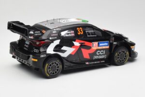 Toyota Yaris Rally1 WRC #33 E. Evans / S. Martin Rally Sweden 2024 IXO 1:18 18RMC200 Metall — Bild 2 von 6