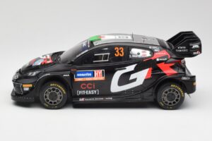 Toyota Yaris Rally1 WRC #33 E. Evans / S. Martin Rally Sweden 2024 IXO 1:18 18RMC200 Metall — Bild 3 von 6