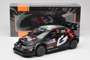 Toyota Yaris Rally1 WRC #33 E. Evans / S. Martin Rally Sweden 2024 IXO 1:18 18RMC200 Metall — Bild 6 von 6