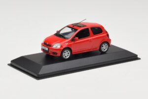 Toyota Yaris TS Rot Minichamps 1:43 430166062 Metall — Bild 2 von 4