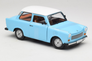 Trabant 601 Deluxe Blau Weiß Sun Star 1:18 4286 Metall — Bild 4 von 6
