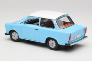 Trabant 601 Deluxe Blau Weiß Sun Star 1:18 4286 Metall — Bild 5 von 6