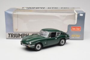 Triumph GT6 Mk3 Grün Sun Star 1:18 1055 Metall — Bild 8 von 8
