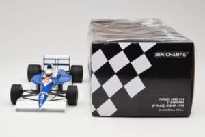 Tyrrell Ford 018 #4 S. Nakajima 6th Place USA GP 1990 Minichamps 1:18 110900003 Metall — Bild 6 von 6