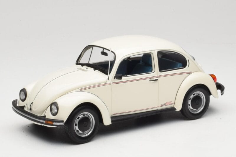 Volkswagen 1200 Jeans Käfer Weiß Minichamps 1:18 150057101 Metall