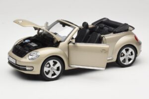 Volkswagen Beetle A5 Cabriolet Grau Kyosho 1:18 5C3099302P7W Metall — Bild 2 von 8