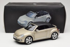 Volkswagen Beetle A5 Cabriolet Grau Kyosho 1:18 5C3099302P7W Metall — Bild 8 von 8