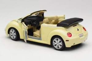 Volkswagen Beetle Cabriolet Gelb Gate 1:18 VW24108 Metall — Bild 5 von 8
