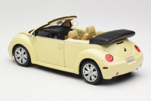 Volkswagen Beetle Cabriolet Gelb Gate 1:18 VW24108 Metall — Bild 7 von 8