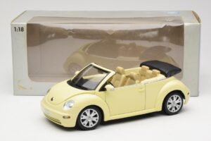 Volkswagen Beetle Cabriolet Gelb Gate 1:18 VW24108 Metall — Bild 8 von 8