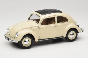 Volkswagen Beetle Type 1 Classic Weiß Welly 1:18 18040W Metall