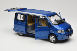 Volkswagen California T4 Ravenna Blue Metallic Norev 1:18 188607 Metall — Bild 5 von 8