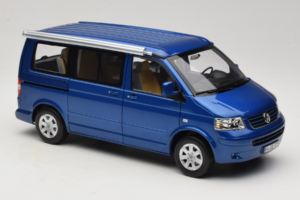 Volkswagen California T4 Ravenna Blue Metallic Norev 1:18 188607 Metall — Bild 6 von 8