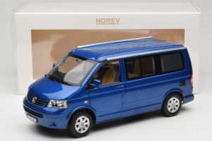 Volkswagen California T4 Ravenna Blue Metallic Norev 1:18 188607 Metall — Bild 8 von 8