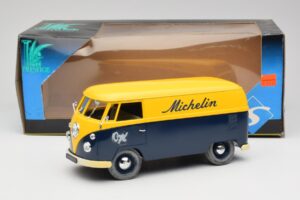 Volkswagen T1 Combi Michelin Schwarz & Gelb Solido 1:18 9406 Metall — Bild 8 von 8