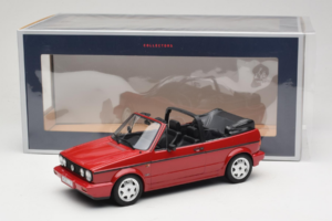 Volkswagen Golf Mk1 Cabriolet Rot Norev 1:18 188626 Metall — Bild 6 von 6