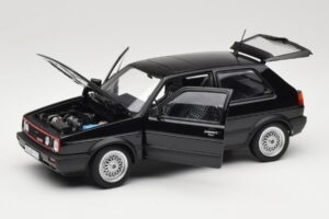 Volkswagen Golf GTI Mk2 Schwarz Norev 1:18 188444 Metall — Bild 2 von 8