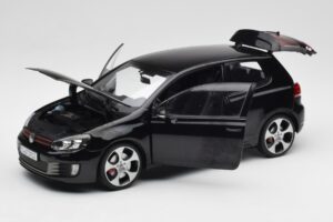 Volkswagen Golf GTI Mk6 Schwarz Norev 1:18 188502 Metall — Bild 2 von 8