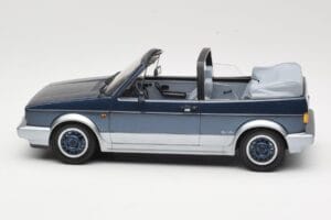 Volkswagen Golf Mk1 Cabriolet Bel Air Blue Metallic Norev 1:18 188404 Metall — Bild 3 von 6