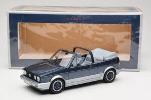 Volkswagen Golf Mk1 Cabriolet Bel Air Blue Metallic Norev 1:18 188404 Metall — Bild 6 von 6