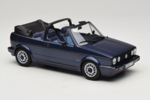 Volkswagen Golf Mk1 Cabriolet Quartett Inca Blue Norev 1:18 188628 Metall — Bild 4 von 6