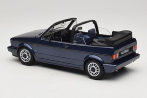 Volkswagen Golf Mk1 Cabriolet Quartett Inca Blue Norev 1:18 188628 Metall — Bild 5 von 6