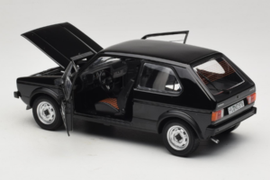 Volkswagen Golf Mk1 GTI Schwarz Norev 1:18 188487 Metall — Bild 5 von 8