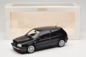 Volkswagen Golf Mk3 GTI Black Metallic Norev 1:18 188415 Metall — Bild 8 von 8