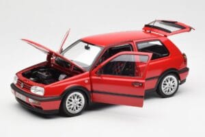 Volkswagen Golf Mk3 GTI Flash Red Norev 1:18 188418 Metall — Bild 2 von 8