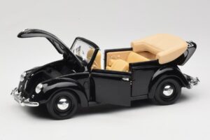 Volkswagen Käfer Cabriolet Schwarz Maisto 1:18 37800-M6 Metall — Bild 2 von 8