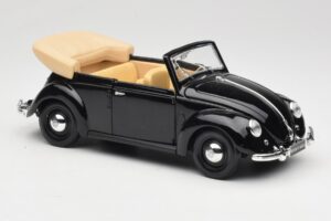 Volkswagen Käfer Cabriolet Schwarz Maisto 1:18 37800-M6 Metall — Bild 6 von 8