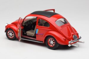 Volkswagen Käfer Rot Solido 1:18 8306 Metall — Bild 5 von 8